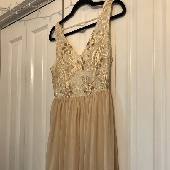 NWT Ark & Co Floral Sequins Dress - Picture 8 of 16